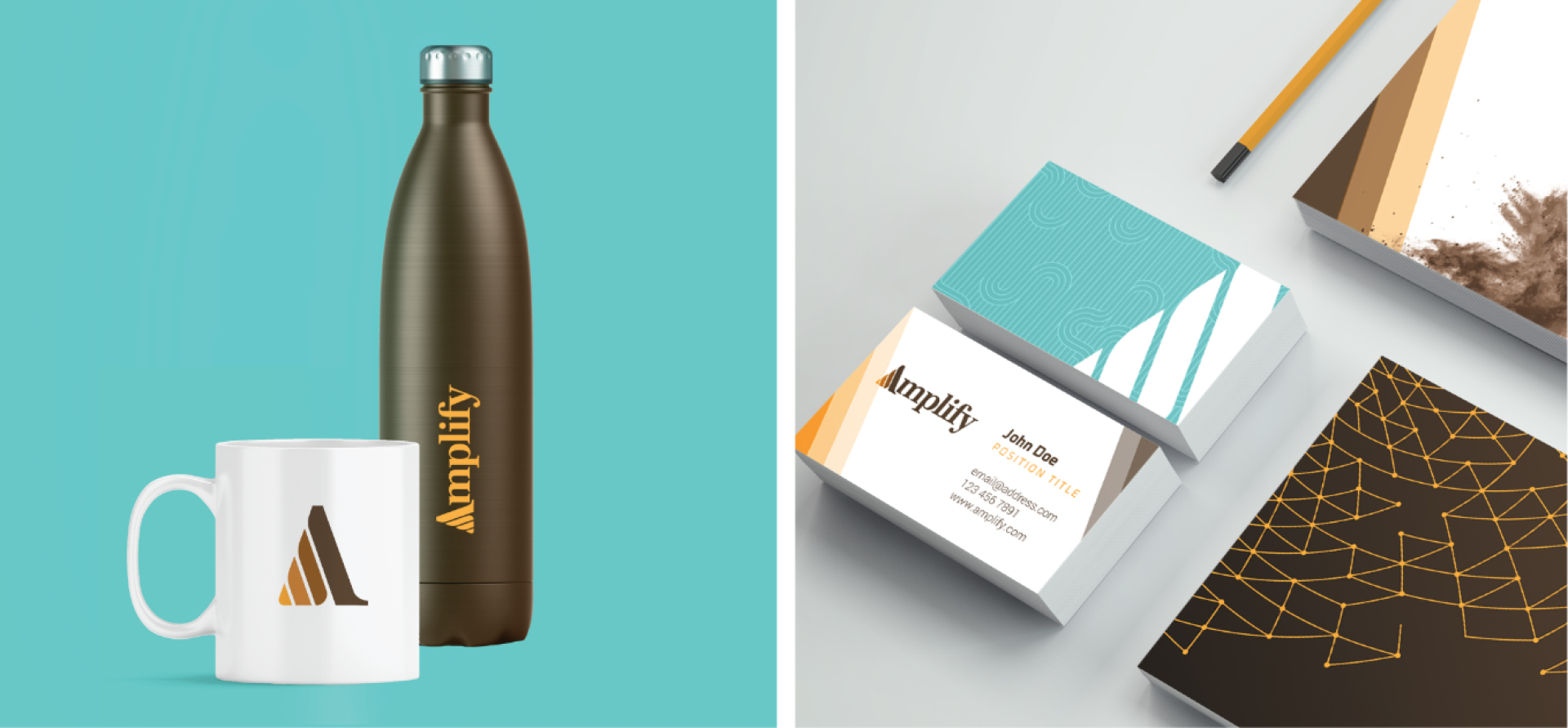 Amplify marketing materials